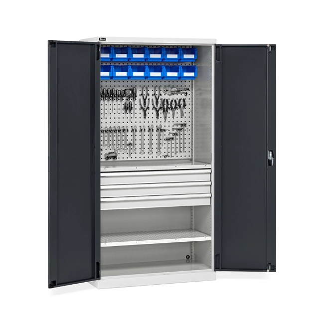 Vendita online Armadio Perfom con porte battenti ripiani e cassetti mm.1023X555X2000H (RIF.1400)